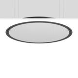 TRIONA round, 66 W, 8350 lm, 840, anthracite, DALI Recessed ceiling lu