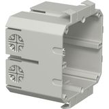 Mounting Box 2390/8T 71×65 Stone Grey