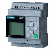 *** spare part *** LOGO! 24CE, logic module, display PS/I/O: 24 V/24 V/24 V trans., 8 DI