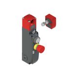 NG series safety switch with lock and integrated control devices, with actuator