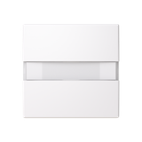 1-gang rocker with labelling field