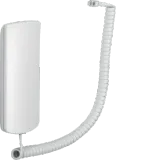 ELCO SMART white handset + cable for HAT402, BVM280, BHT200, BHT280