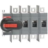 OTHV250E04WP SWITCH DISCONNECTOR 250A, 4P, up to 1000VAC