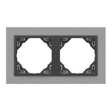 DOUBLE FRAME ALUMINIUM/GRAY