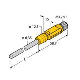 Temperature Detection With Current Output and PNP/NPN Transistor Switching Output   TTM-206.35A-CF-LIUPN-H1140-L100