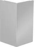 External elbow 120mm, steel, RAL7035