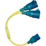 Victron Energy Shore Power Systems Splitter Cord 16A/250V-CEE plug/2xCEE Coupling
