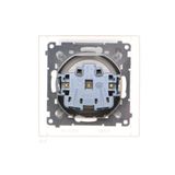 Single concrete frame, Dark concrete/silver