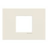 Frame 2 modules - Niessen logo - White