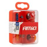 Halogen bulbs & fuses set 8 pcs H7