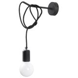 WALL LAMP EDISON BLACK E27 1X60W IP20