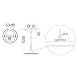 SOSP.SEMPLICE X GLOBO 2516 BIANCO
