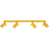 Ceiling lamp RING 4L yellow