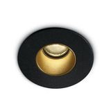 BLACK LED 2W WW 700mA IP65 DARK LIGHT