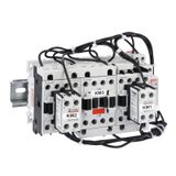 Completa star-delta starter, open frame, for starting time up to 12 seconds and a maximum of 30 operations/hour, max IEC operating current 28A. Coil voltage 400VAC 50/60Hz
