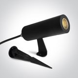 67538C/B/W BLACK GARDEN SPOT 12W 700mA WW IP65 DARK LIGHT