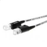 Fiber optic sensor head, through-beam, long distance detection, square E32 2098M