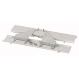 XTPZAEHD2-W425 Auxiliary cable duct, closed, W=425mm, grey