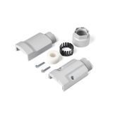 Strain relief for cables, 8-11 mm, grey