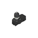 Microswitch with sealed plunger
