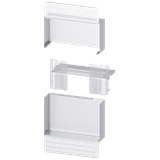 separation coupling panel (800 V) 3WA size 2, W: 800 mm D: 600 mm