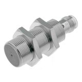 Proximity sensor, inductive, brass-nickel, short body, M18, shielded, E2A 7057R