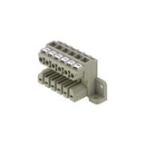 PCB plug-in connector, female plug, 7.00 mm, Number of poles: 6, 90°, Clamping yoke connection, Clamping range, max. : 4 mm², Box