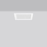 TOLEDO FLAT+ square, 11...18 W, 1000...1850 lm, 830, 840, white, on/of