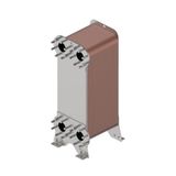 Brazed plate heat exchanger, SL333TM-1, Number of plates: 120, 25 bar