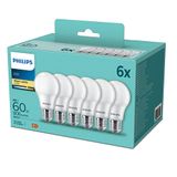 LED bulb A60 8W/60W E27 2700K 806lm NonDim 15Y matt 6BL