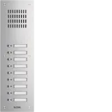 ELCO TVG-9/1 TVG-9/1 flush-mounted door station stainless steel