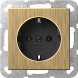 SCHUKO w/o cl. System 55 bronze/black