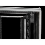 VX IT air baffle plate, WxH: 600x2200 mm, for 19" standard, RAL 9005