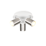 Gillan spotlight 3-pc GU10 brushed steel