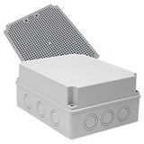 Hermetic box with weakening + PMT4 plate