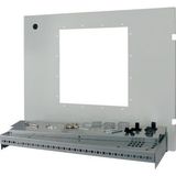 XMIX40F08D Mounting kit: IZMX40, fixed mounted design, W=800mm, grey