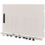 XSDMRV40610 Device area door, ventilated, IP42, right, HxW=600x1000mm, grey