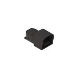 Single foot switch with protection