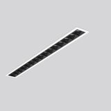 BeamLine Slim, 36 W, 2900 lm, 927, white, DALI Recessed ceiling lumina