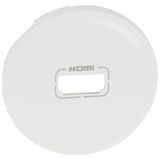 COVER PLATE AV HDMI WHITE