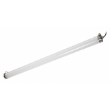 Hermetic LED luminaire FARM, LED, 50 W, 7500 lm, 4000K, AC220-240V, IP65, IK08, PMMA, 150 cm