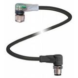V1-W-E2-BK1M-PUR-U-V1-W connection cable