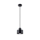 SAVAR 1 HANGING LAMP BLACK E27 1X60 IP20
