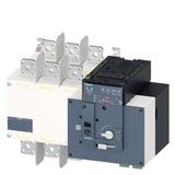 SENTRON, ATE, transfer switching equipment 3KC, automatically, ATSE, 3- pole, Iu: 1250 A, Ue AC: