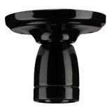 Ceiling / Wall Lamp Porcelain S E27 Black