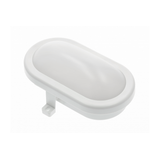 LED luminaire OVALIO, 5 W, 500 lm, IP65, AC175-265V, PF>0.5, RA>80, IP54, white