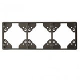 TRIPLE HORIZONTAL FRAME GRAPHITE