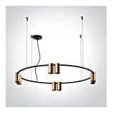63146C/BBS BRUSHED BRASS PENDANT GU10 10x7W IP20 100-240V