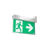 Wall mounting L 190 B 49 H 82 colour: silver