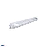LED HERMETIC FITTING EMPTY 60cm 2X18W IP65